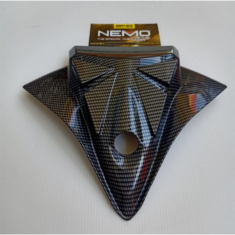 Nemo Cover Dasi Segitiga Dada Aerox 155 Old Carbon