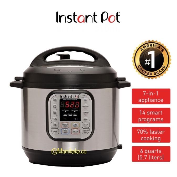 INSTANT POT Duo 7 in 1 pressure cooker multicooker