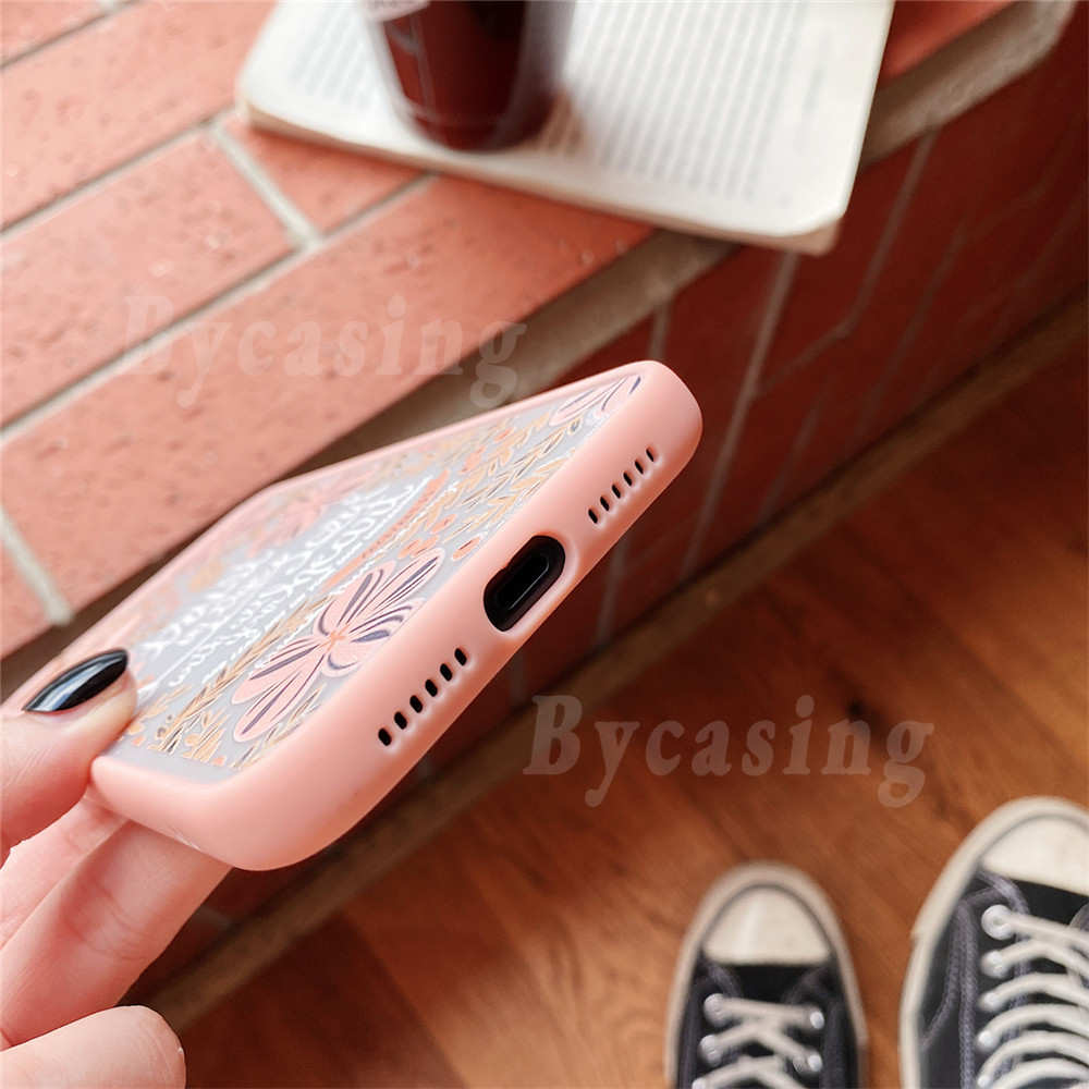 Soft Case Huawei Y7A Y6P Y7P Y6 Pro 2019 Nova 7se 7i 5t 3i 2i Y9S Y9 Prime P30 Lite Motif Bunga