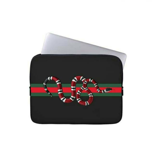 [ YC READY]- GUCCI SNAKE KAWS Tas Laptop Cover Softcase