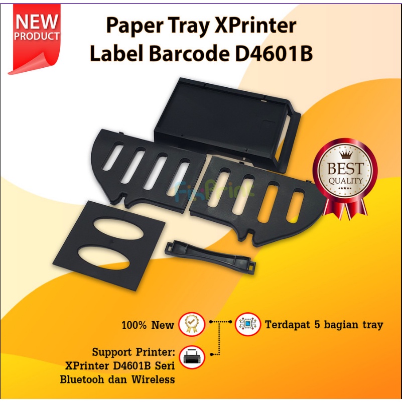 

Paper Tray XPrinter Label Barcode D4601B New Holder Penopang Kertas