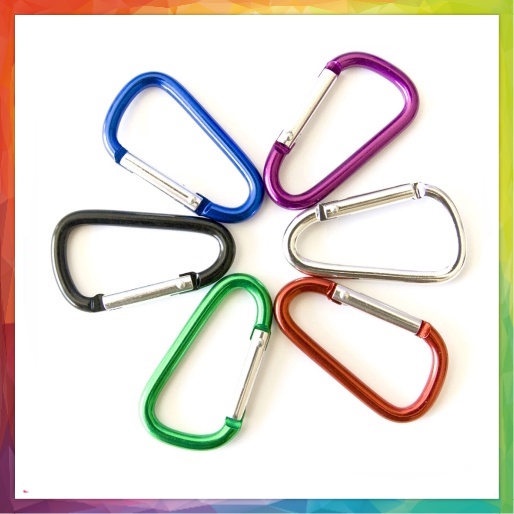 CARABINER GANTUNGAN KUNCI ALUMINIUM ALLOY / GANTUNGAN KUNCI SERBAGUNA / KARABINER KEY