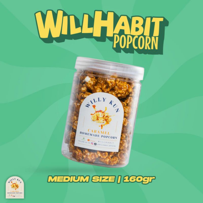 

Popcorn Caramel Medium - Homemade by Willy Kun