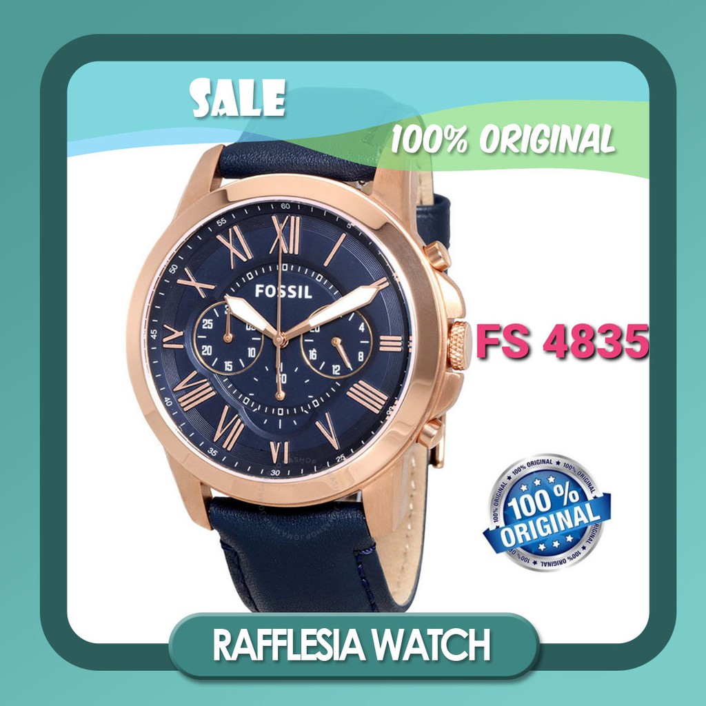 Jam Tangan Pria Fossil FS 4835 / FS4835 Original Best Seller