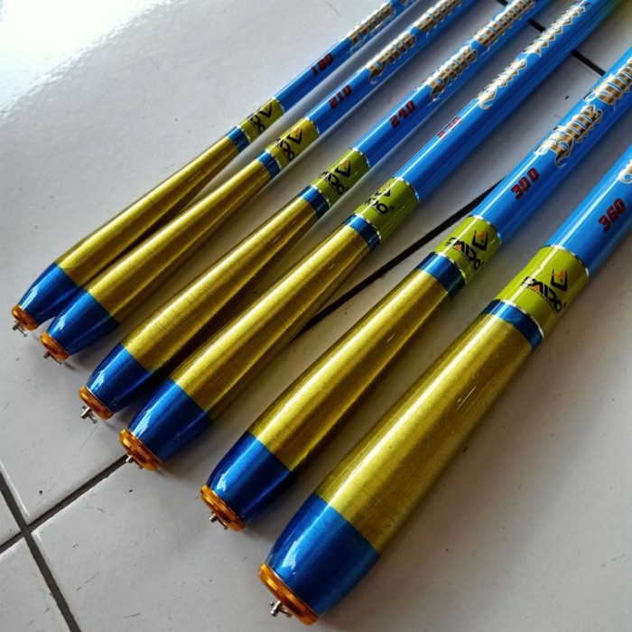 Joran Tegek Daido Blue moon Kaku 180 210 240 270 300 360 Carbon - Panjang 1.80cm
