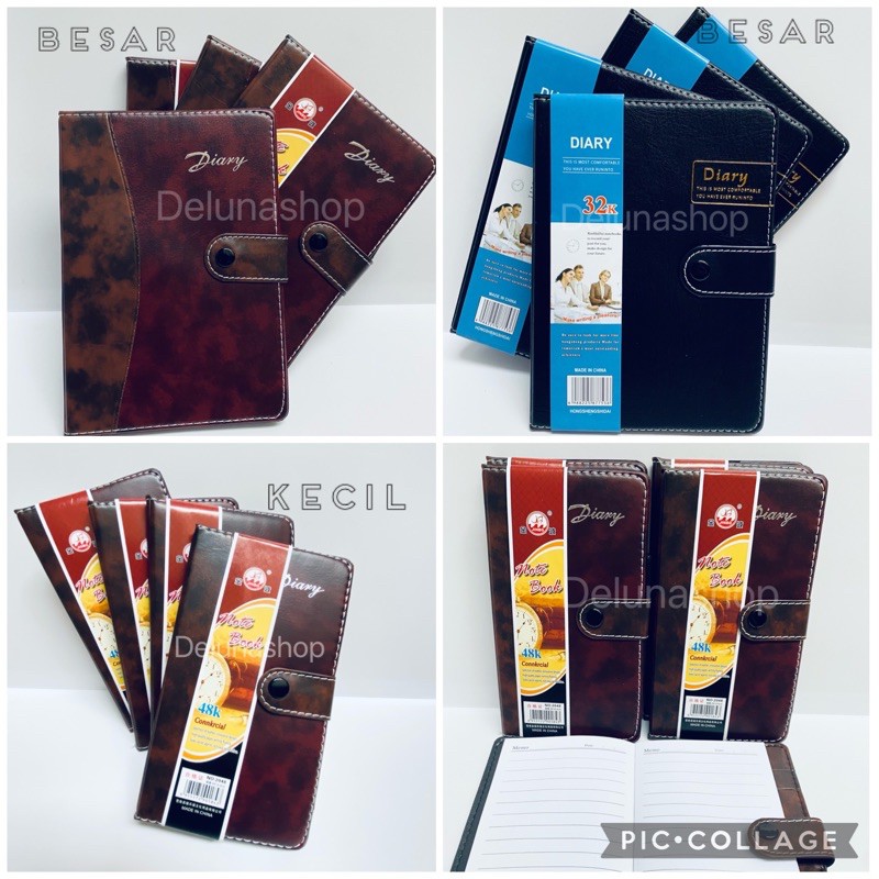 

Note book Diary Agenda Buku Catatan Bergaris 72 lbr