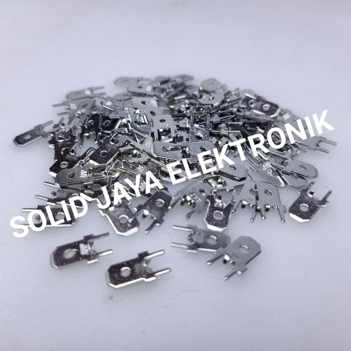 SKUN PCB GEPENG 6 MM SEKUN COWO LAKI SOKET TERMINAL PCB BERDIRI TANCEP SKUN COWO PCB BERDIRI COWO