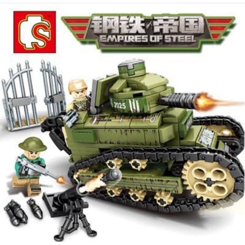 Sembo 101269 - WW2 TANK FT-17