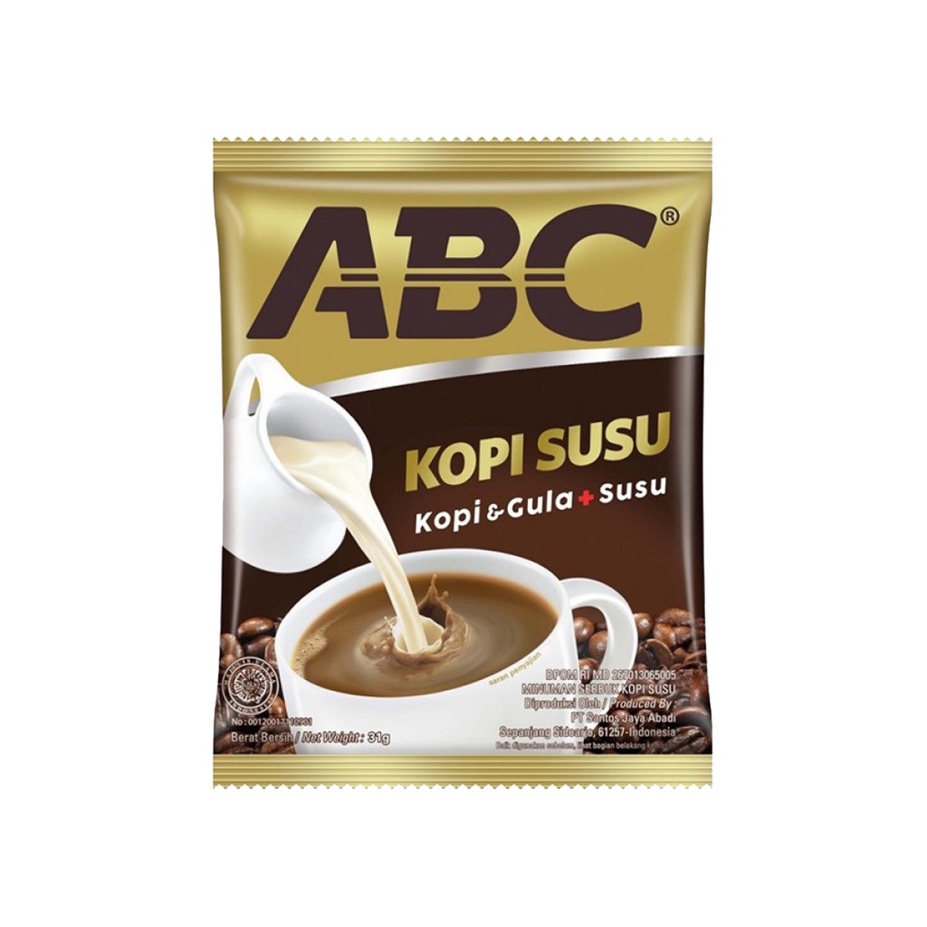 

Kopi ABC Susu | Sachet