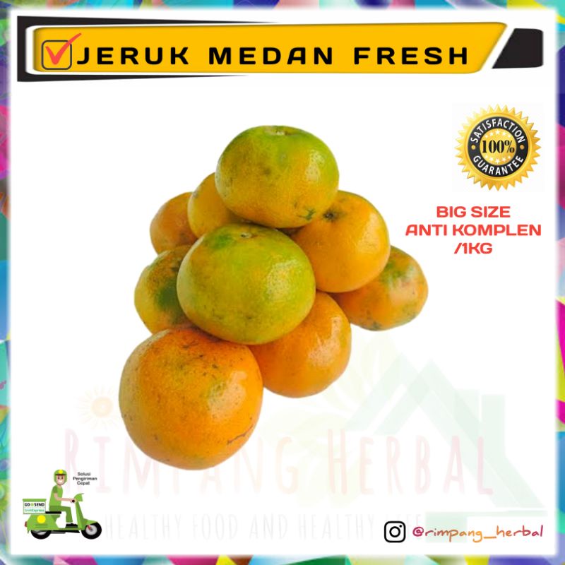

Jeruk | Jeruk medan 1kg | Anti komplen | Buah segar