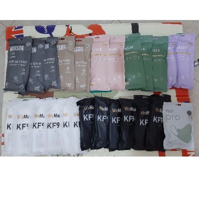 MAKSER KF94 MOUSON & WE MASK TALI SENADA