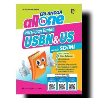 BUKU SOAL UN UASBN ALL IN ONE SD KELAS 6 ERLANGGA