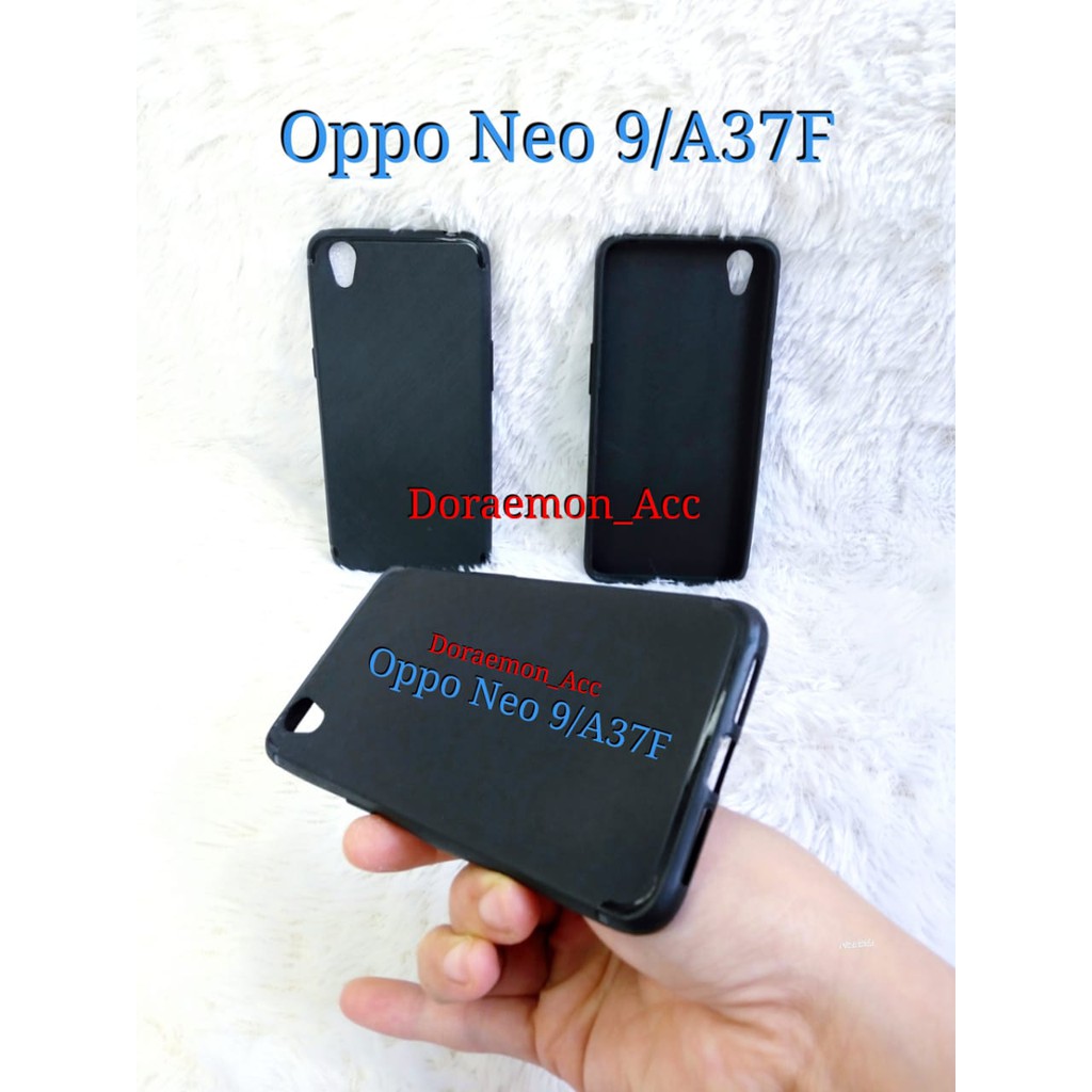 Softcase Silicon Tpu Black Oppo Neo 9 A37F A37