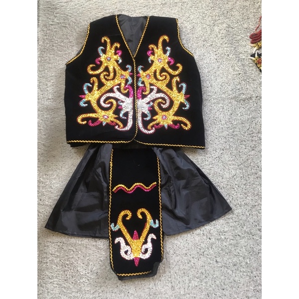 BAJU DAYAK LAKI LAKI DEWASA