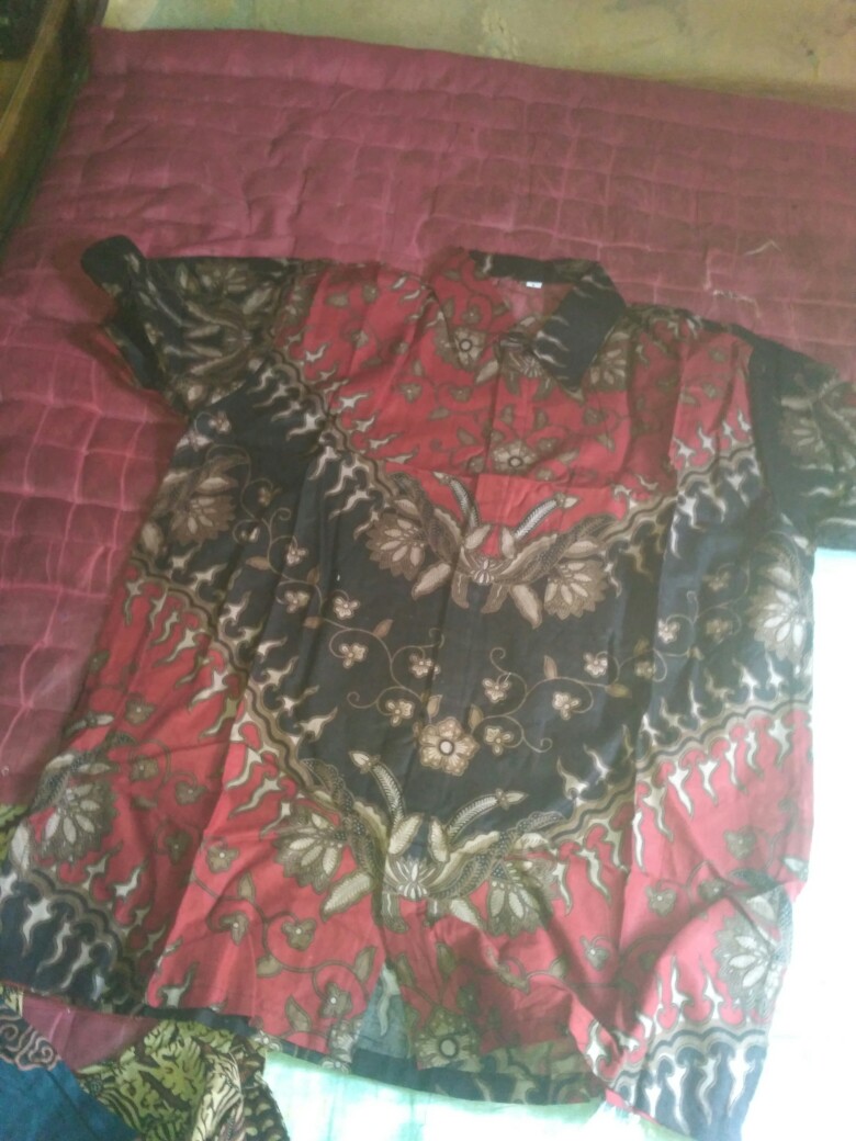 Sekar Jagat Kemeja Batik Pria Baju Batik Reguler M.l.xl