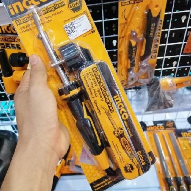 SOLDER LISTRIK SI0368 INGCO 60 WATT 60W ORIGINAL