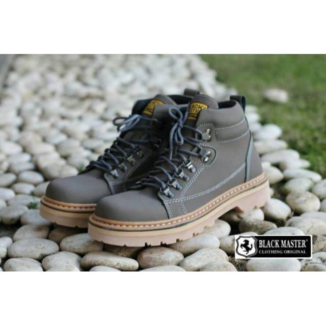 HARDROCK - BLACK MASTER ORIGINAL | Sepatu Biker Rider Boots Pria Riding Kerja Macho Leather