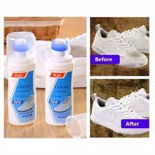 &lt;^ SJA ^&gt; Pemutih &amp; Pembersih Sepatu Cairan Cleaner Shoes Whitening - cairan pembersih sepatu semir