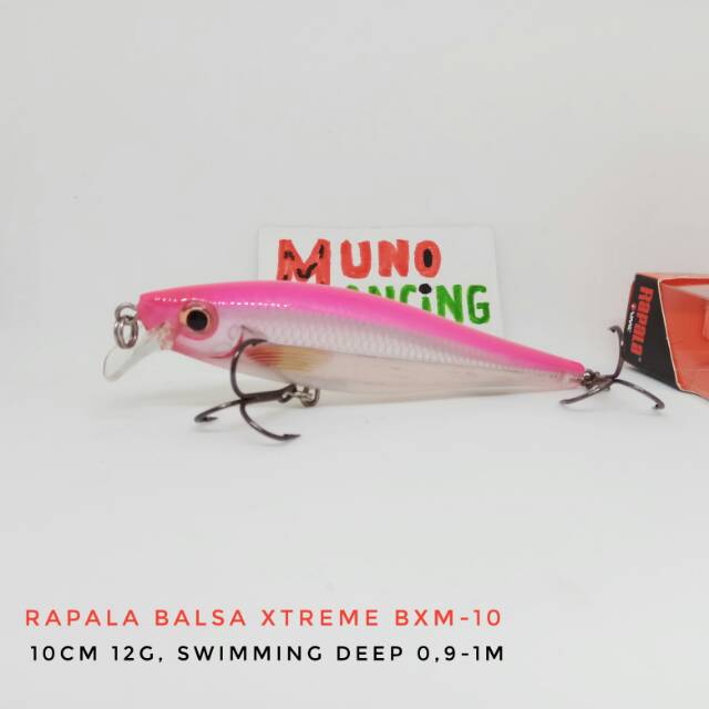 Minnow Rapala Balsa Xtreme BXM-10 HP