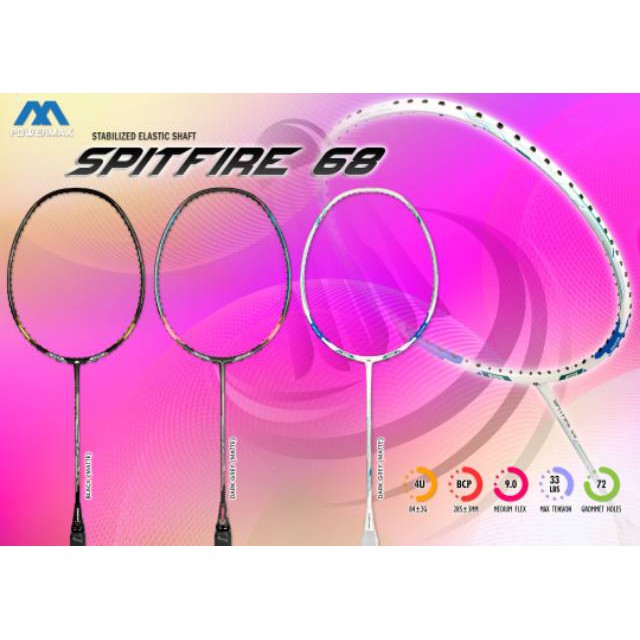 Raket Power Max Spitfire 68 Original