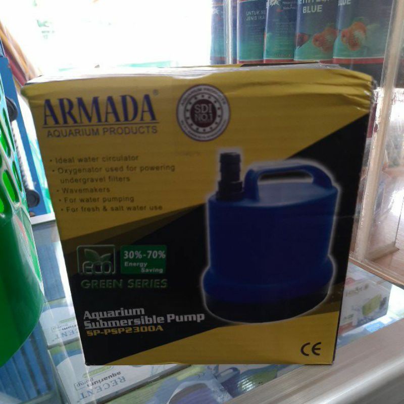 Armada PUMPA CELUP untuk kolam ikan SP-PSP2300A
