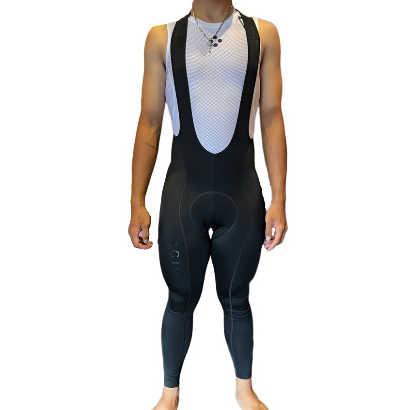 BIB LONG SCID X MONTON BLACK - CELANA SEPEDA PANJANG ROADBIKE MTB