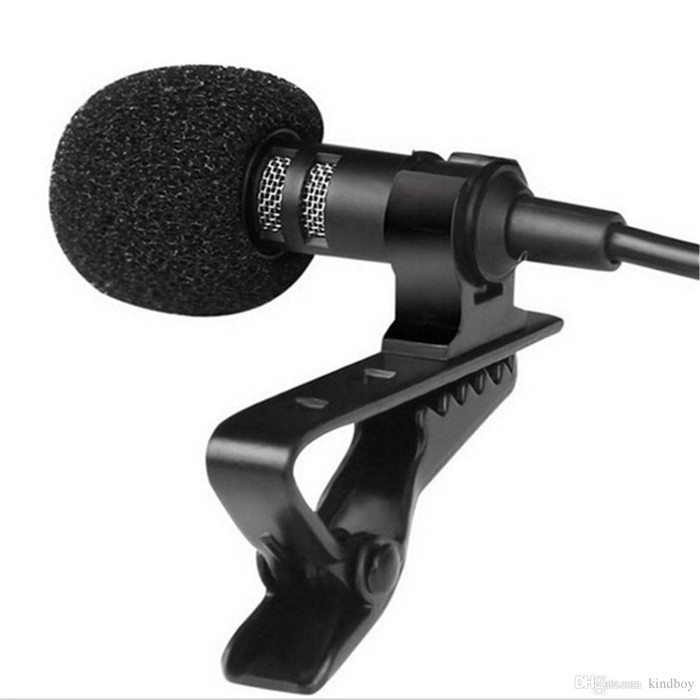 Microphone Mic Clip On DELUXE 3.5 mm TRRS For Android