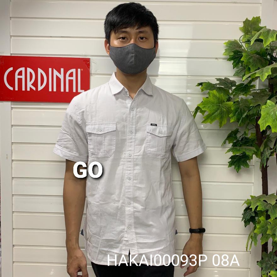 gof KDSB CDL By (CARDINAL) KEMEJA Pakaian Pria Kemeja Hem Casual Regular Slimfit Lengan Pendek Motif Distro Original