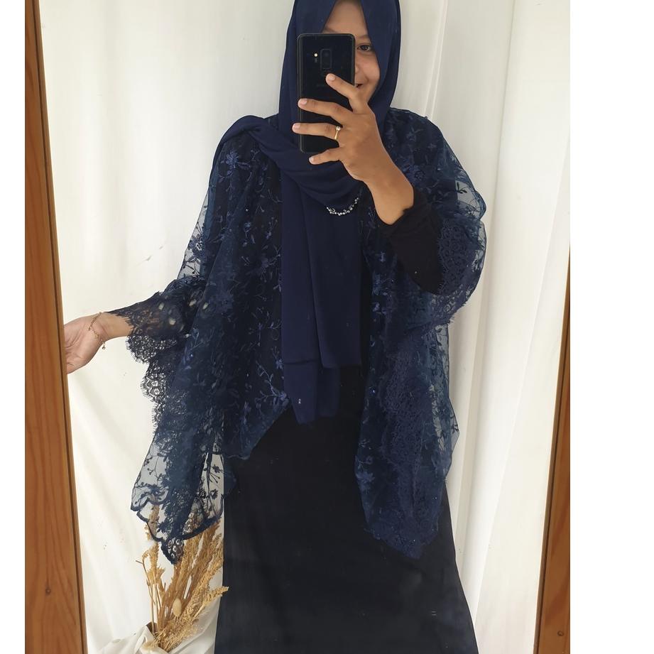 Koleksi Terbaru.. Kebaya Cape Kilau Jelita Outer by Calisha TOP OUTER CARDIGAN KEBAYA TULLE TILLE MI