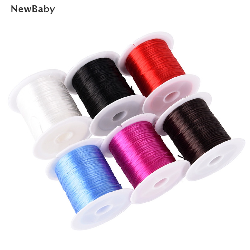 Newbaby Benang Elastis Kuat Diameter 1MM Untuk Membuat Gelangkalung DIY