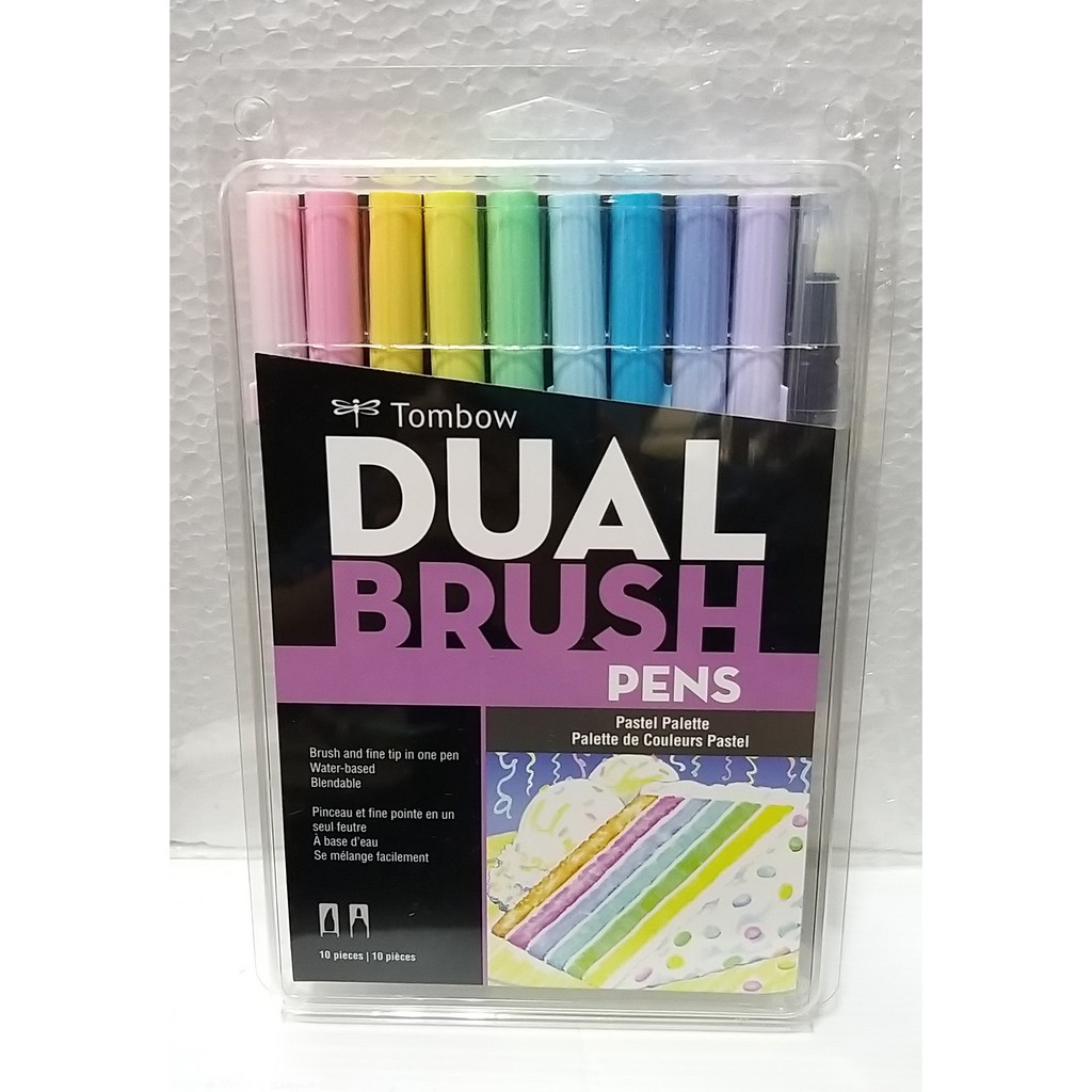 

Tombow ABT Dual Brush Pen (set isi 10 pcs)