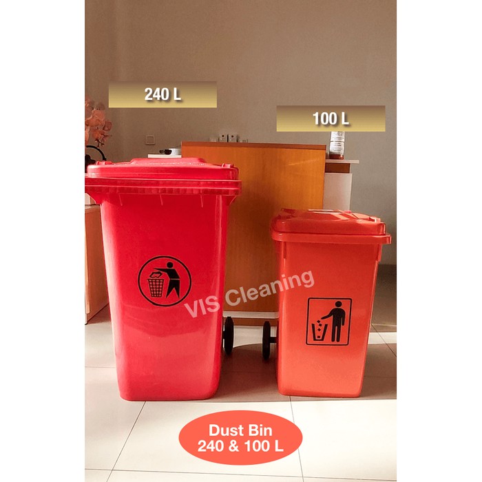 Tempat Sampah Plastik 100 L ( Plastic Dust Bin )