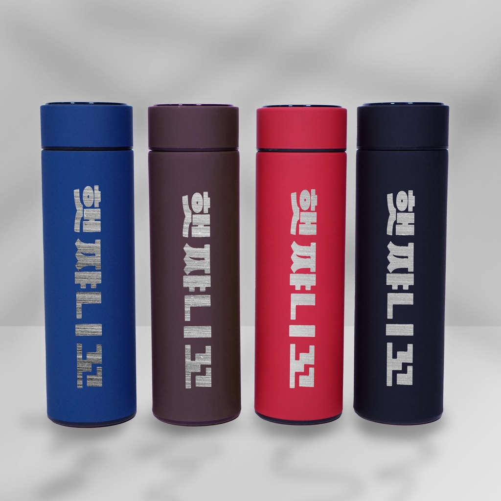 Tumbler Haechan NCT - Smart LED Celcius Tumbler - Botol Air Minum