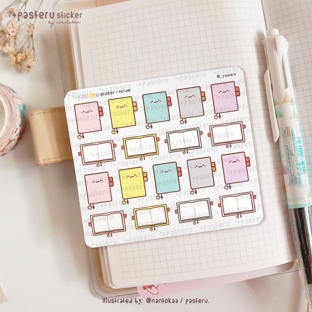 

Kawaii Pastel Planner Hobo | Pasteru Planner Journal Sticker