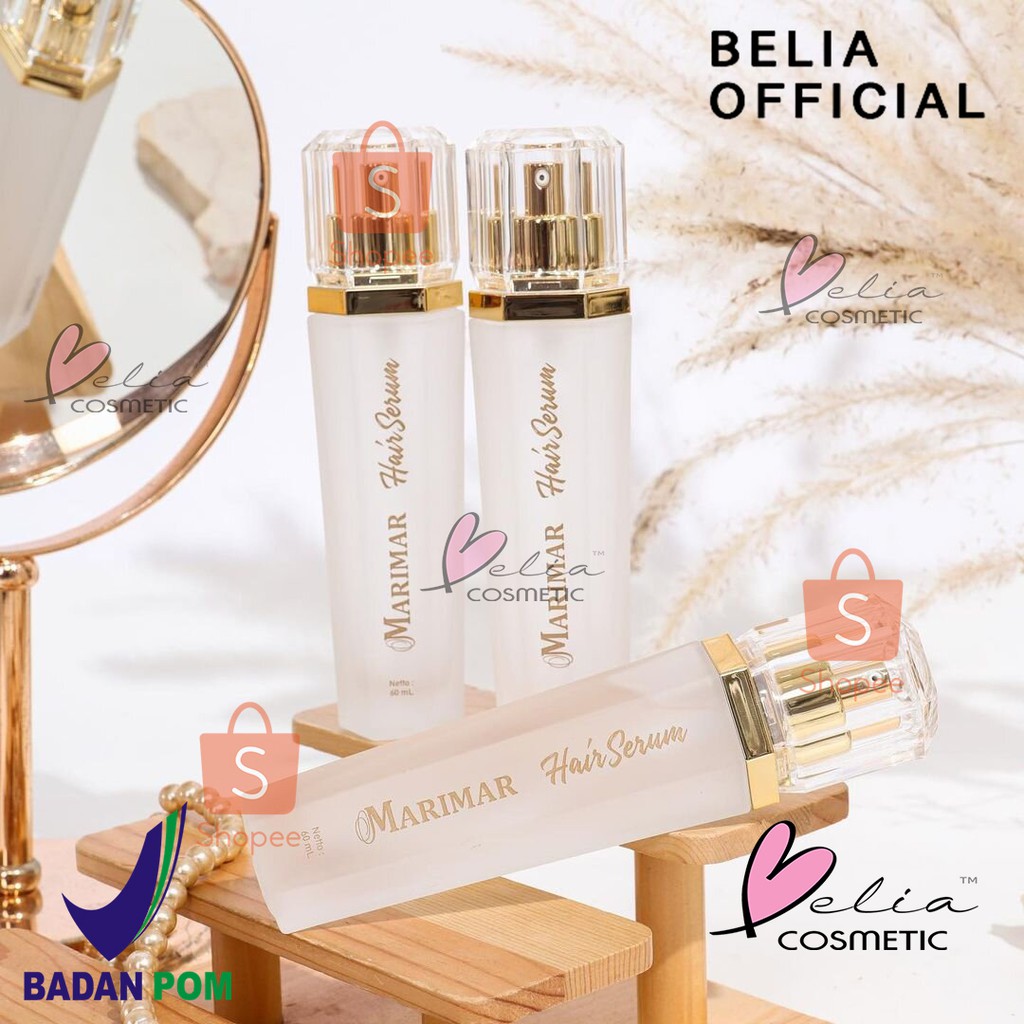 ❤ BELIA ❤ MARIMAR Hair Serum 60ml by Xi Xiu (✔️BPOM)