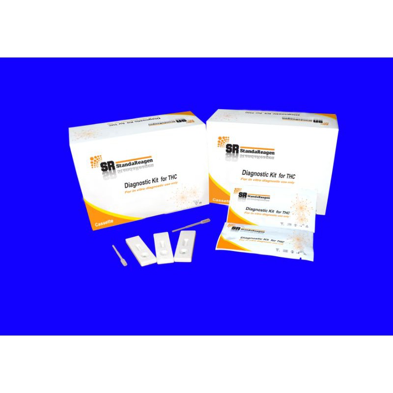 THC Cassette Tes Narkoba / Test Urine Narkoba / Tespek Narkoba 25's