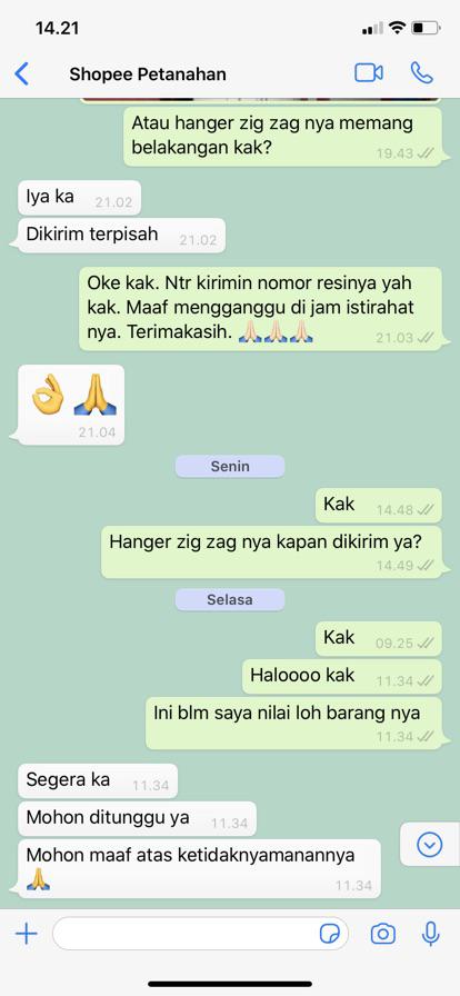 Hanger Zig Zag / Trousers Rack / Hanger Jilbab / Gantungan