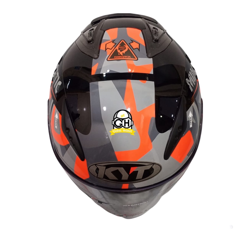 HELM GALAXY FLAT R#4 BLACK RED FLUO DOUBLE VISOR HALF FACE