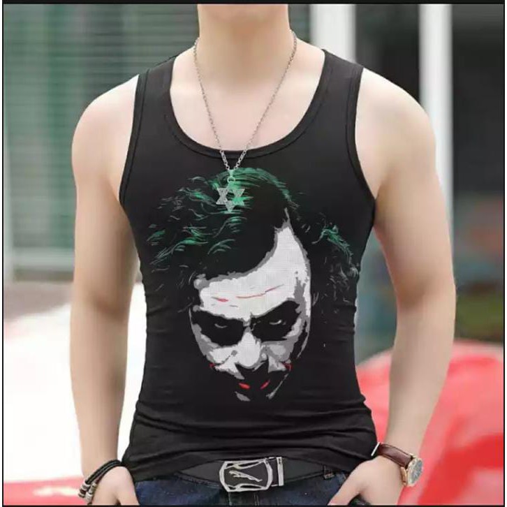 BISA COD /ALIPIO FAHSION - singlet JOKER /  kaos dalam  pria