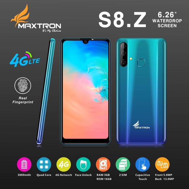 Maxtron S8 Z Ram 3 16gb Shopee Indonesia