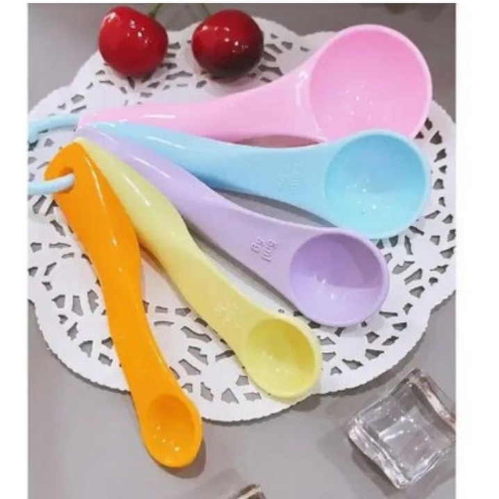Sendok Takar 5 in 1 set Warna Warni