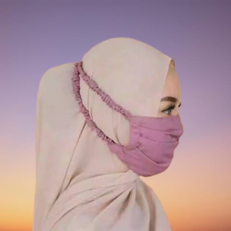 MASKER KAIN TALI SERUT MASKER KARET INSTAN