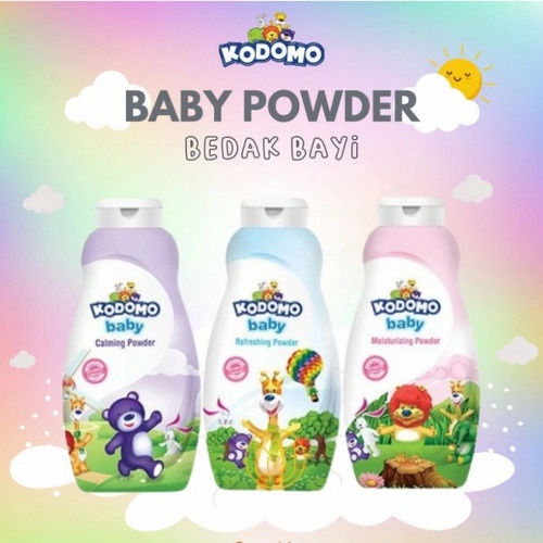 KODOMO TALK 50gr KODOMO BABY POWDER 50g BEDAK BAYI / KODOMO BEDAK BAYI