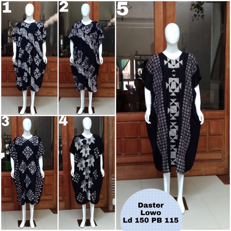 Daster lowo batik cap premium