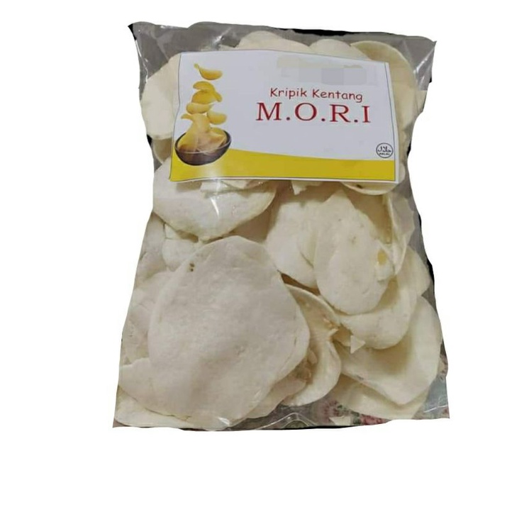 

Kripik Kentang putih MORI 80 Gram ( MATANG )