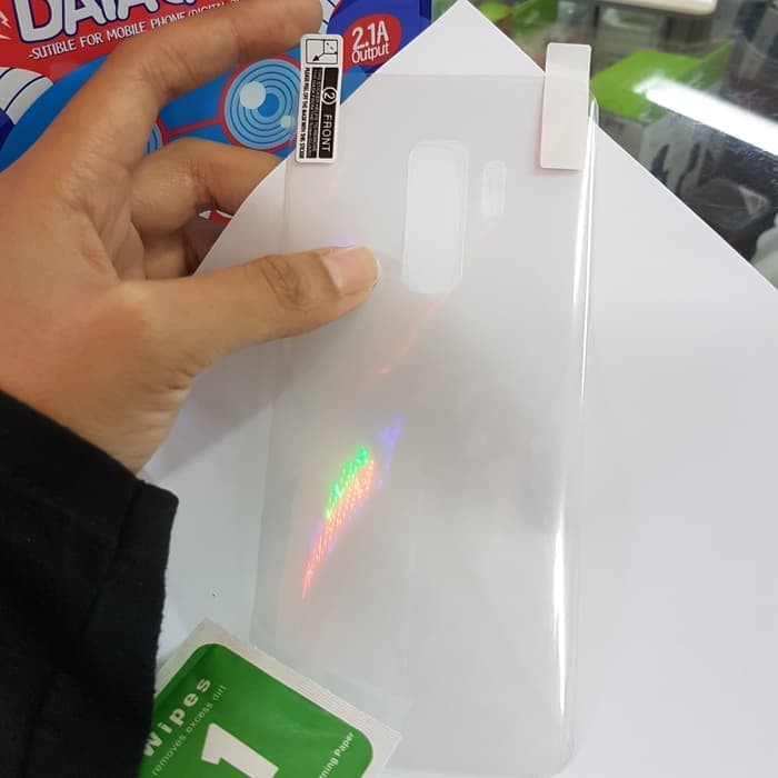 Samsung Galaxy S9 plus Anti Gores Anti Shock Back Anti Gores Belakang