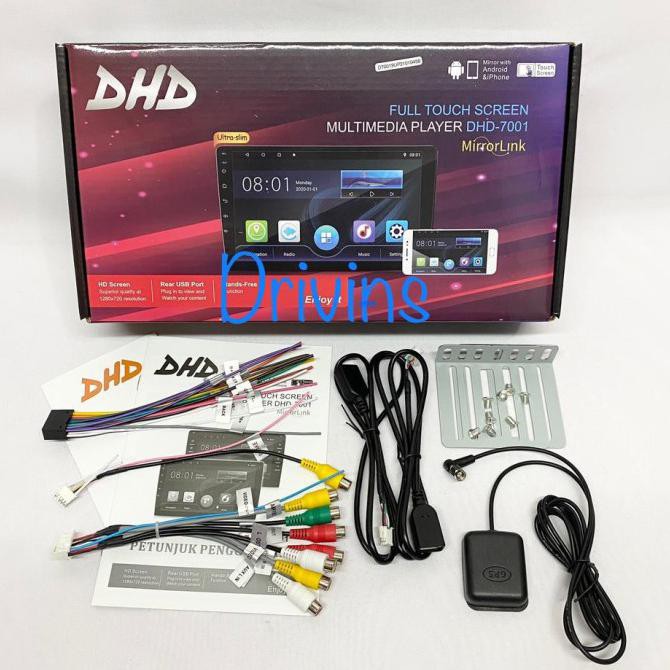 READY HEADUNIT ANDROID 9" DHD-7001 / DHD 7001 9INCH