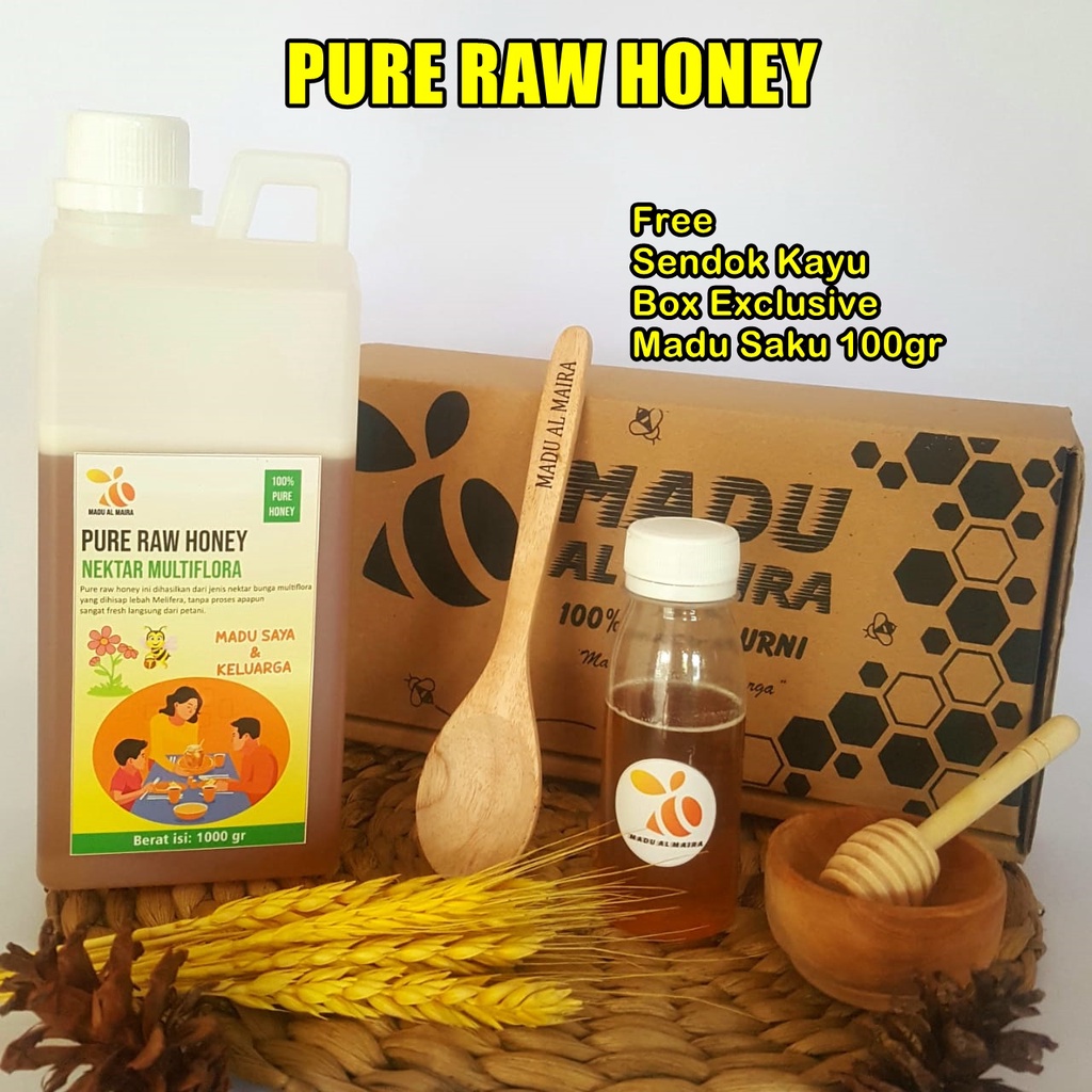 

Madu Asli Madu Al Maira Madu Asli 100% Tanpa Campuran Madu Murni Madu Multiflora