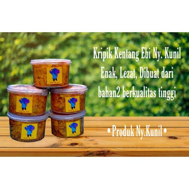 

Kripik Kentang Ebi Renyah Bikin Nagih