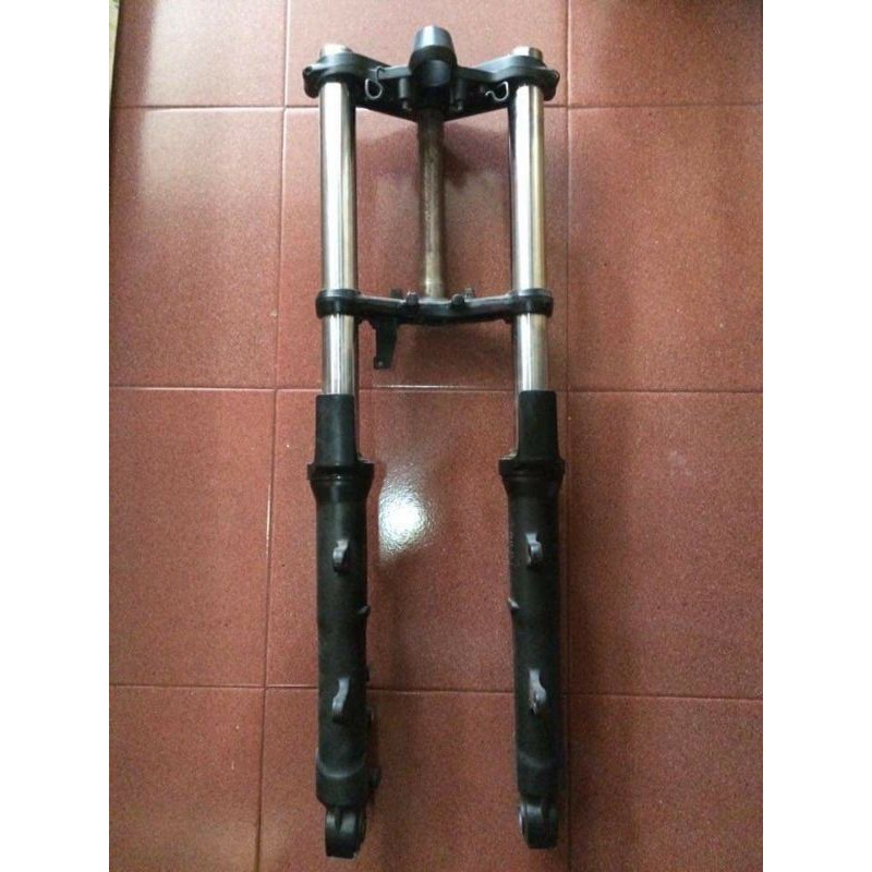 shock depan original ori ninja 250 fi injeksi 250cc 4tak shockbreker sok set segitiga fork breaker